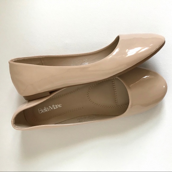 Women’s nude/ blush pink ballet flats - Picture 4 of 8
